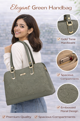 Elegant Green Handbag for Women
