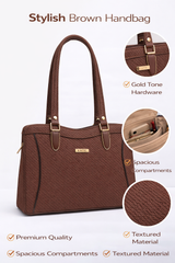 Stylish Brown Handbag for Women